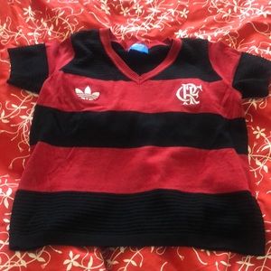 Farm Rio x Adidas Rio De Janiero knit top